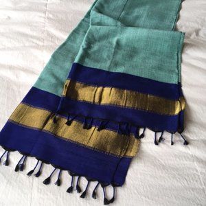 Rayon cotton blend scarf